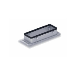 Embase encastrée 24B, Aluminium moulé sous pression, IP67, Sortie basse